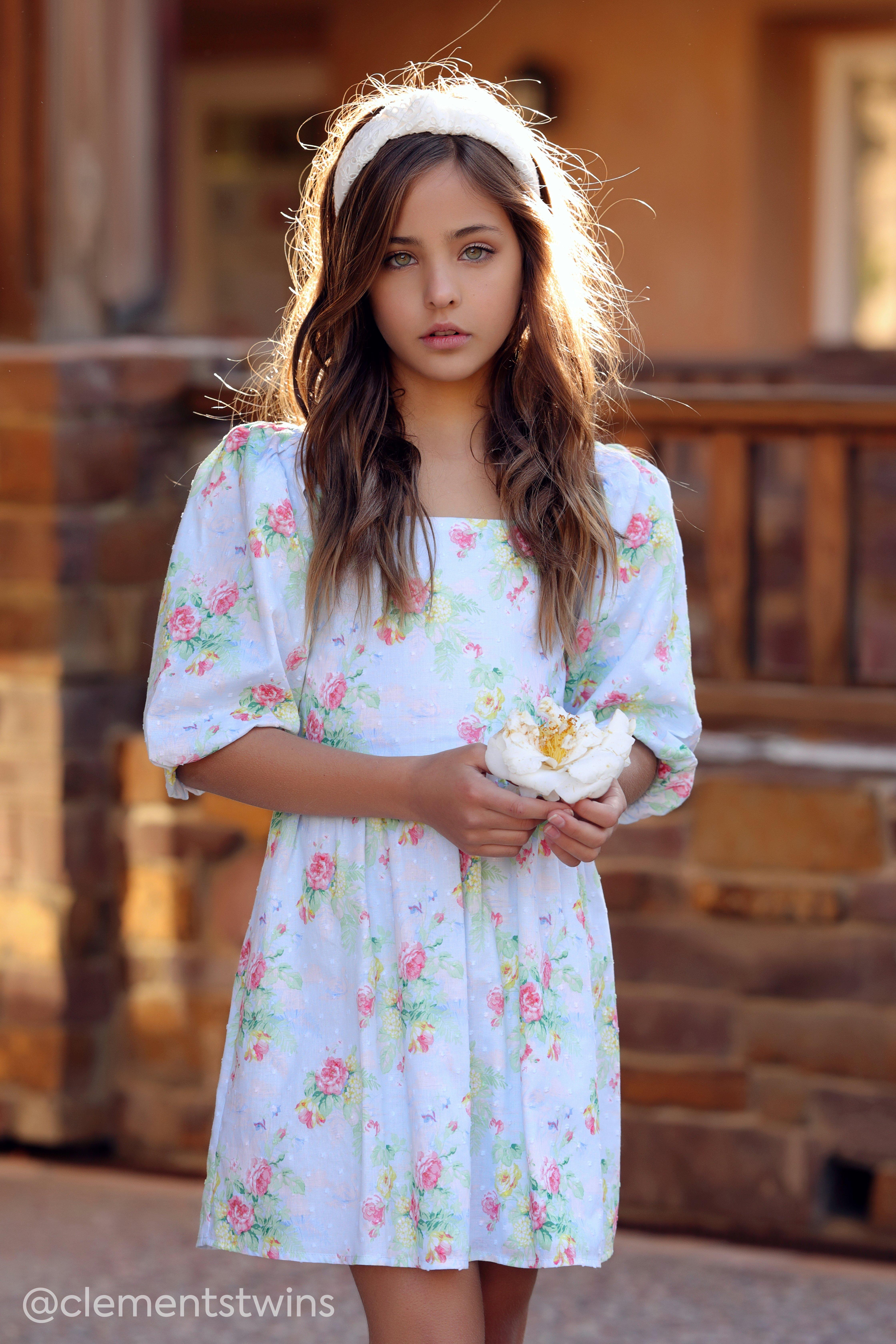 Floral Puff Sleeve Dress image number 2